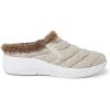 imageDearfoams Womens Original Comfort Amaya Wedge ClogNatural
