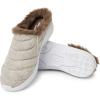 imageDearfoams Womens Original Comfort Amaya Wedge ClogNatural