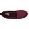 imageDearfoams Womens Rachel Shiny Velour Closed Back SlipperBurgundy