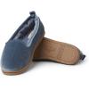 imageDearfoams Womens Rachel Shiny Velour Closed Back SlipperFlintstone