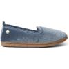 imageDearfoams Womens Rachel Shiny Velour Closed Back SlipperFlintstone