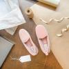 imageDearfoams Womens Rachel Shiny Velour Closed Back SlipperPale Mauve