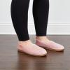 imageDearfoams Womens Rachel Shiny Velour Closed Back SlipperPale Mauve