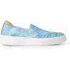 imageDearfoams Womens SlipOn Lightweight Comfortable Sophie LoaferBlue Tie Dye
