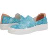 imageDearfoams Womens SlipOn Lightweight Comfortable Sophie LoaferBlue Tie Dye