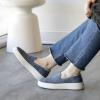 imageDearfoams Womens SlipOn Lightweight Comfortable Sophie LoaferFlint Stone