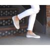 imageDearfoams Womens SlipOn Lightweight Comfortable Sophie LoaferLatte