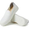 imageDearfoams Womens SlipOn Lightweight Comfortable Sophie LoaferWhite Solid