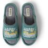 imageDearfoams womens Matching Family IndoorOutdoor Summer Camping Slide SlipperGreen