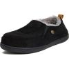 imageDearfoams Mens Alpine Zurich Closed Back SlipperBlack