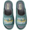 imageDearfoams womens Matching Family IndoorOutdoor Summer Camping Slide SlipperGreen