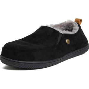 imageDearfoams Mens Alpine Zurich Closed Back SlipperBlack