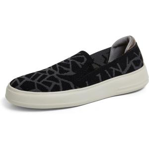 imageDearfoams Womens SlipOn Lightweight Comfortable Sophie LoaferBlack Print