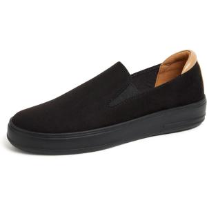 imageDearfoams Womens SlipOn Lightweight Comfortable Sophie LoaferBlack Suede