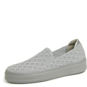 imageDearfoams Womens SlipOn Lightweight Comfortable Sophie LoaferGrey