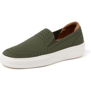 imageDearfoams Womens SlipOn Lightweight Comfortable Sophie LoaferOlive 2