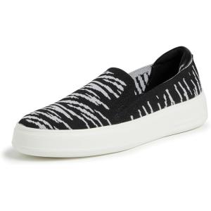 imageDearfoams Womens SlipOn Lightweight Comfortable Sophie LoaferZebra
