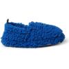 imageDearfoams Kids Washable Skye Pile Closed Back SlipperOlympic Blue