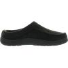 imageDearfoams Mens Brendan IndoorOutdoor Breathable Memory Foam Clog House Shoe with Wide WidthsBlack
