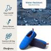 imageDearfoams Mens Cullen Ripstop Closed Back IndoorOutdoor SlipperOlympic Blue