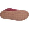 imageDearfoams Mens IndoorOutdoor Warm Up Bootie SlipperCabernet