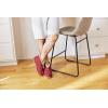 imageDearfoams Mens IndoorOutdoor Warm Up Bootie SlipperCabernet