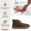 imageDearfoams Mens IndoorOutdoor Warm Up Bootie SlipperLoden