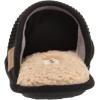imageDearfoams Mens Rocky Mixed Material IndoorOutdoor Memory Foam Scuff SlipperBlack