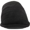 imageDearfoams Mens Rocky Mixed Material IndoorOutdoor Memory Foam Scuff SlipperBlack