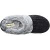 imageDearfoams Womens Allison Fairisle Or Solid Chenille Knit Scuff SlipperBlack