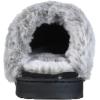 imageDearfoams Womens Allison Fairisle Or Solid Chenille Knit Scuff SlipperBlack