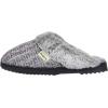 imageDearfoams Womens Allison Fairisle Or Solid Chenille Knit Scuff SlipperGrey