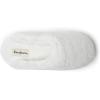 imageDearfoams Womens Bailey Plush Furry Scuff SlipperAlabaster