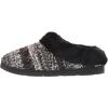 imageDearfoams Womens Cora Striped Knit Clog SlipperBlack