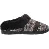 imageDearfoams Womens Cora Striped Knit Clog SlipperBlack