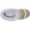 imageDearfoams Womens Cora Striped Knit Clog SlipperSleet