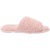 imageDearfoams Womens Lane Fluffy Teddy Slide SlipperDusty Pink