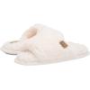 imageDearfoams Womens Lane Fluffy Teddy Slide SlipperMuslin