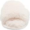 imageDearfoams Womens Lane Fluffy Teddy Slide SlipperMuslin