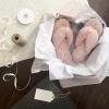 imageDearfoams Womens Marie Furry Thong SlipperDusty Pink