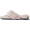 imageDearfoams Womens Marie Furry Thong SlipperDusty Pink