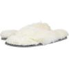 imageDearfoams Womens Marie Furry Thong SlipperMuslin