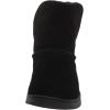 imageDearfoams Womens Suede Foldover Bootie SlipperBlack