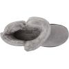 imageDearfoams Womens Suede Foldover Bootie SlipperGrey