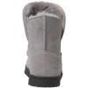 imageDearfoams Womens Suede Foldover Bootie SlipperGrey