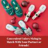 imageDearfoams unisex adult Ugly Sweater Christmas Slippers for Men and WomenTree