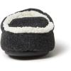 imageDearfoams unisexchild Hunter Boys Multifab Bootie W Pile TBlack Solid