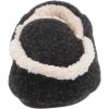 imageDearfoams unisexchild Hunter Boys Multifab Bootie W Pile TBlack Solid