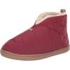 imageDearfoams Mens IndoorOutdoor Warm Up Bootie SlipperCabernet