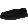 imageDearfoams Mens Niles Corduroy Moccasin SlipperBlack